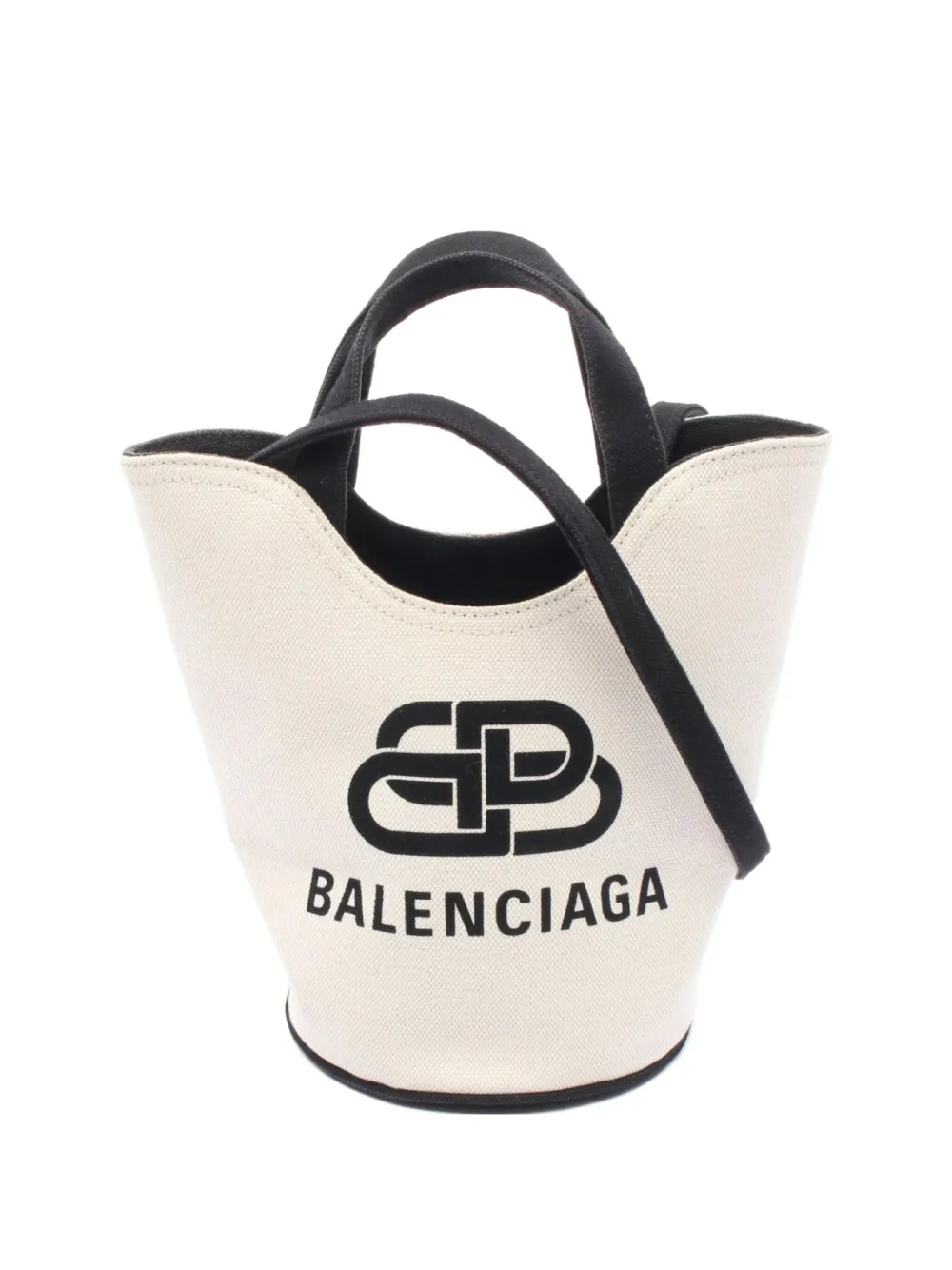 Balenciaga Pre-Owned 2000s Wave bucket bag | Neutrals | Image 1
