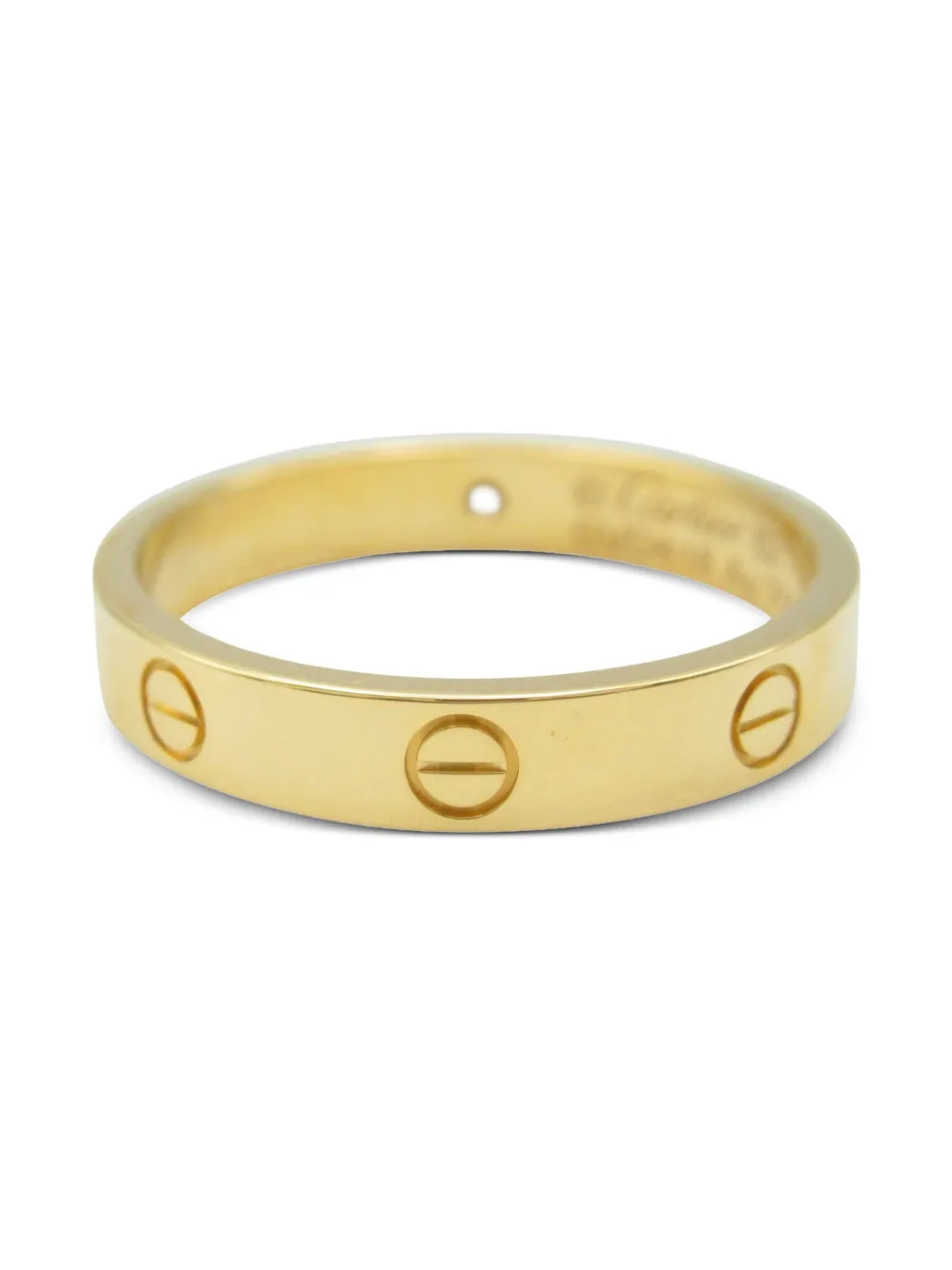 Cartier 2010s 18kt Gold Diamond Love Ring | Women | Image 2
