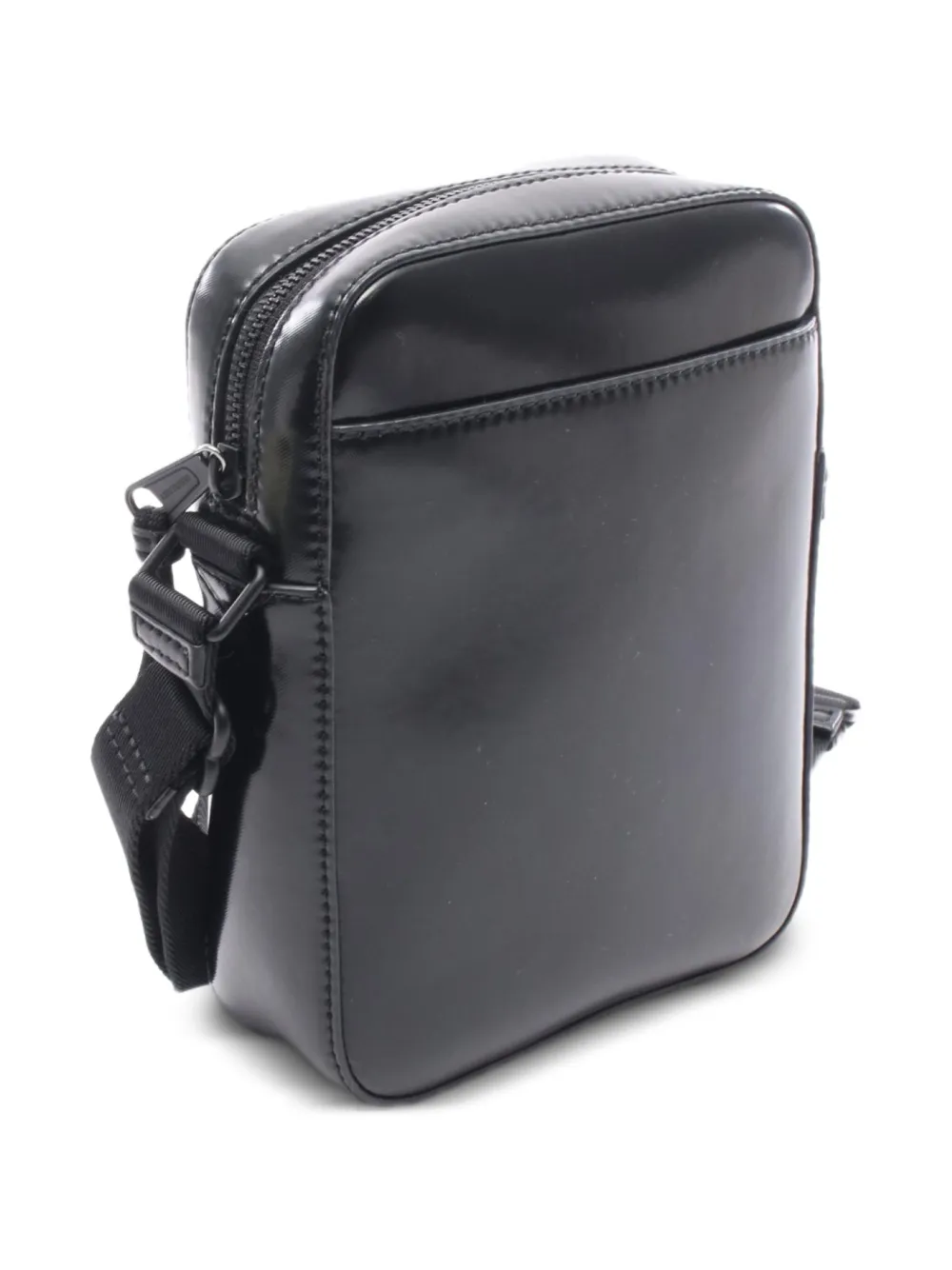 Burberry Pre-Owned 2010s Thornton logo-stripe coated-canvas cross-body bag | Women | Image 2
