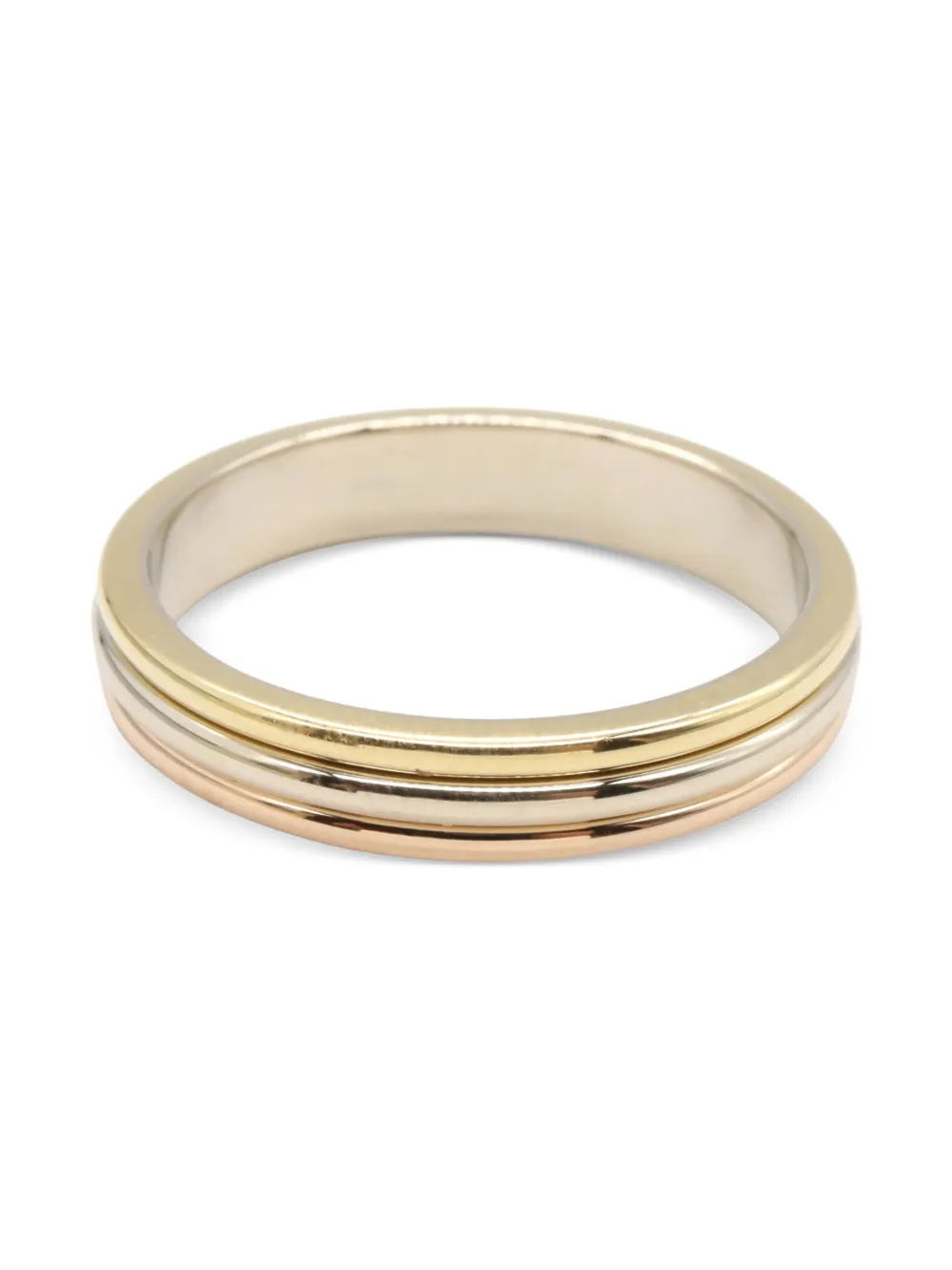 Pre-owned Cartier 2010s 18k Yellow Gold Vendome Ring