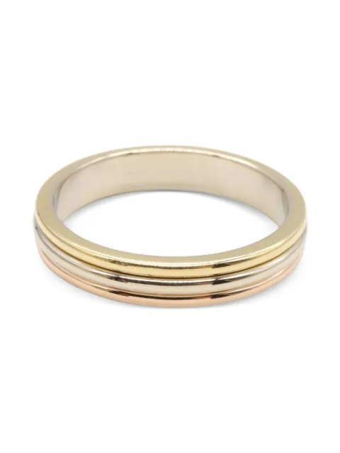 Cartier 2010s 18K yellow gold Vendome ring