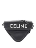 Celine Pre-Owned 2010 triangle shoulder bag - Black