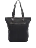 Bvlgari Pre-Owned 2010's logo-pattern tote bag - Black