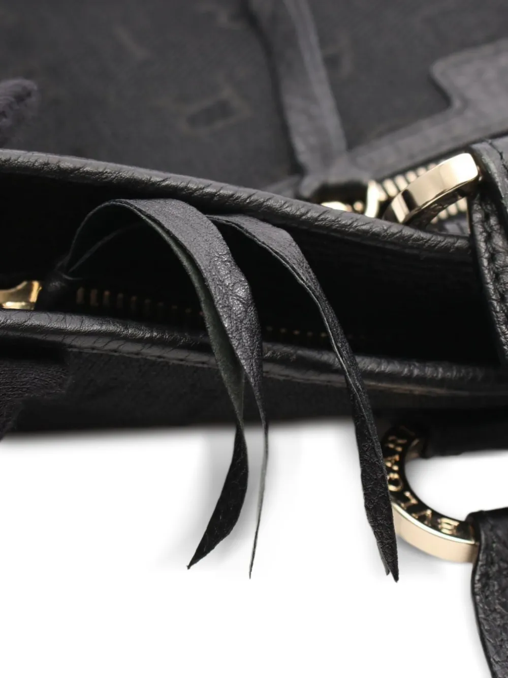 Pre-owned Bvlgari 2010's Logo-pattern Tote Bag In Black