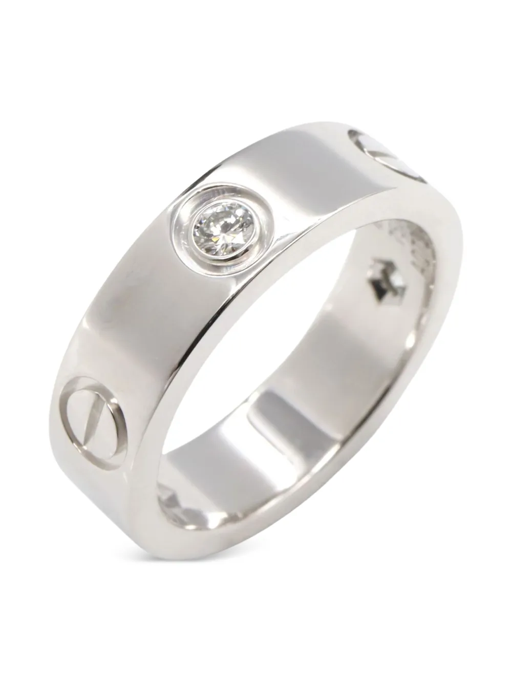 Cartier 2010s 18K white gold Love ring | Image 2