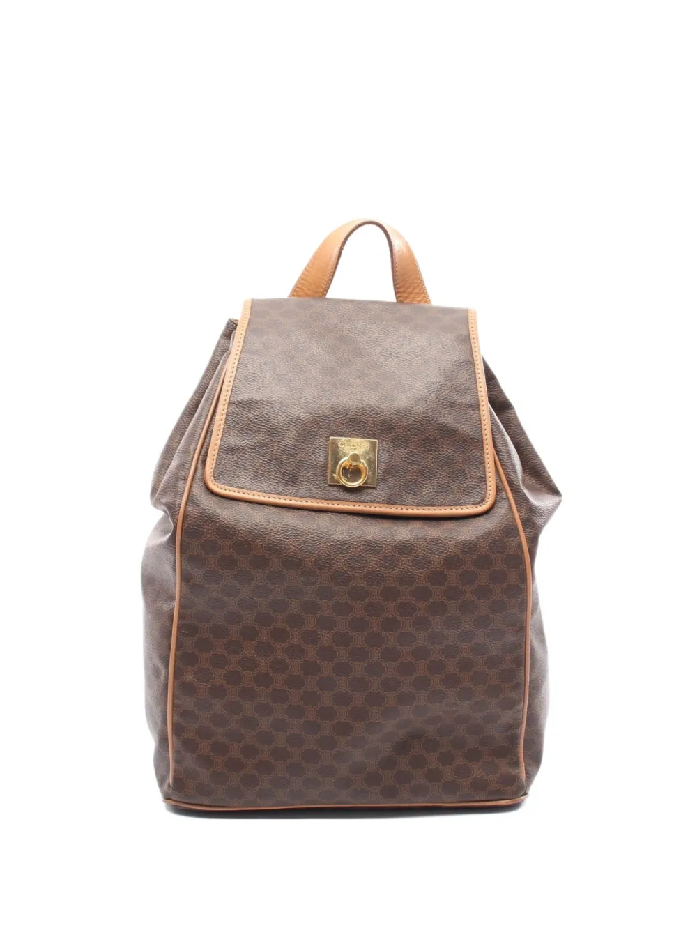 Celine Pre-Owned 2000s マカダム バックパック - ブラウン Celine Pre-Owned 2000s マカダム バックパック - ブラウン