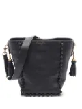 Christian Dior Pre-Owned 2010s knotted-detail bucket bag - Black