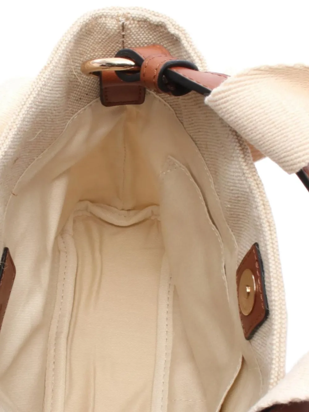 Pre-owned Chloé 20s Paneled Tote Bag In Neutral
