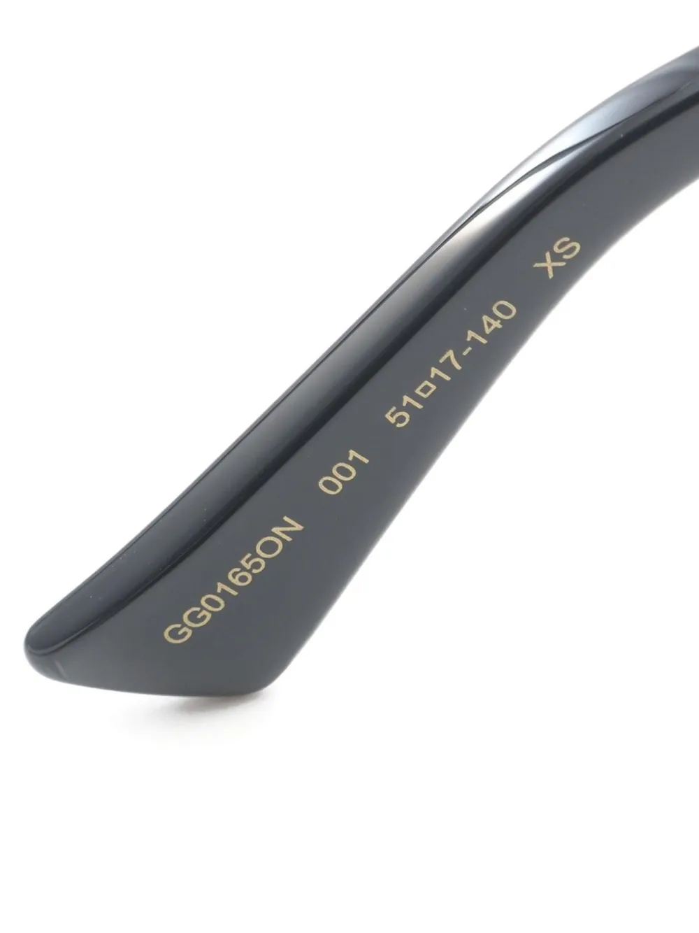 Pre-owned Gucci Cat-eye Frame Glasses In Black
