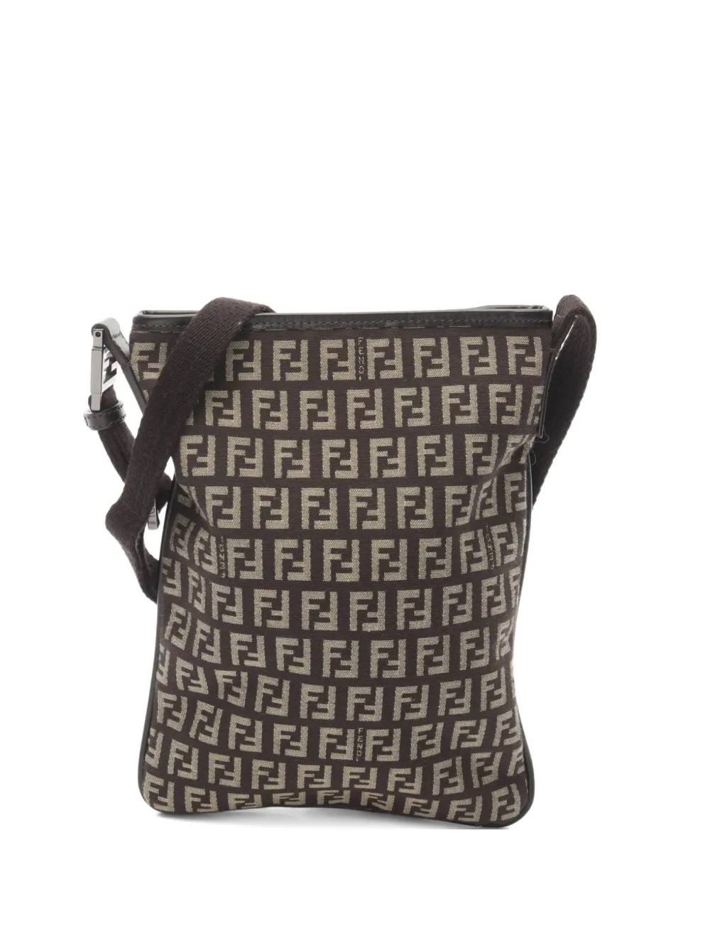 Fendi Pre-Owned 2010s Zucchino shoulder bag | Brown | Image 1