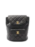 CHANEL Pre-Owned 1994-1996 Matelasse backpack - Black