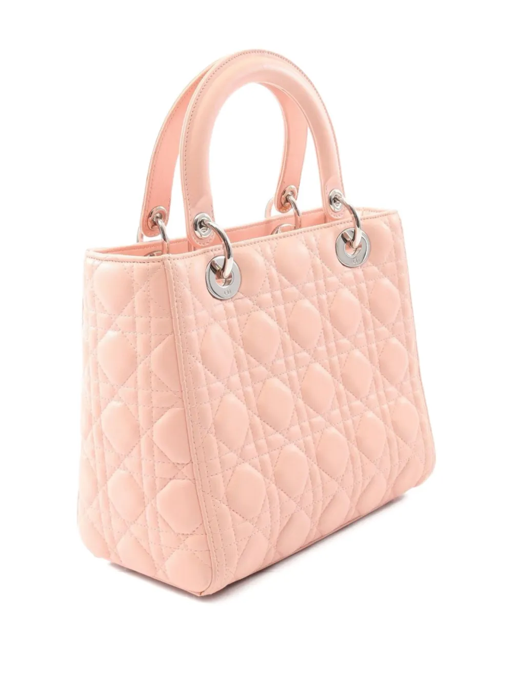 Christian Dior Pre-Owned 2010s Lady Dior quilted leather crossbody bag | Pre-Owned | Image 2