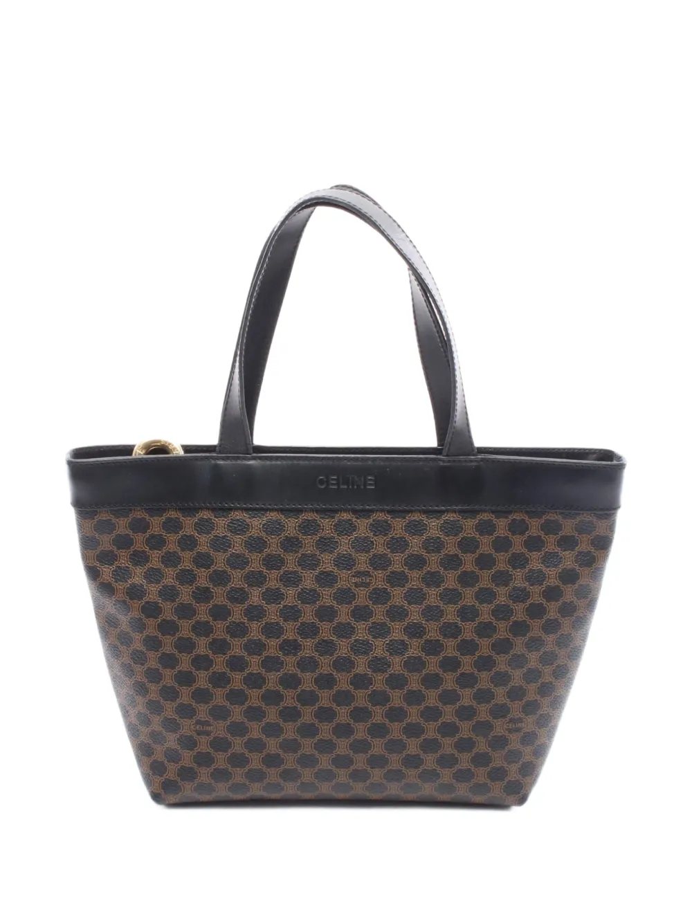 Celine Pre-Owned 2000s マカダム ハンドバッグ S - ブラウン Celine Pre-Owned 2000s マカダム ハンドバッグ S - ブラウン
