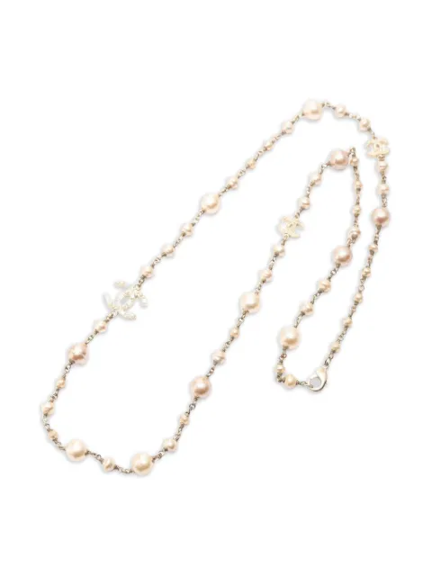 CHANEL Pre-Owned 1986-1988 Coco Mark necklace