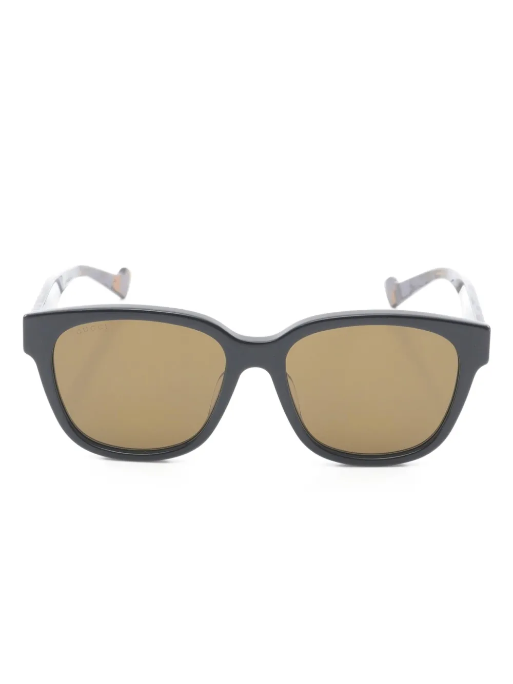 Gucci Pre-Owned 2020s square-frame sunglasses | Black | Image 1