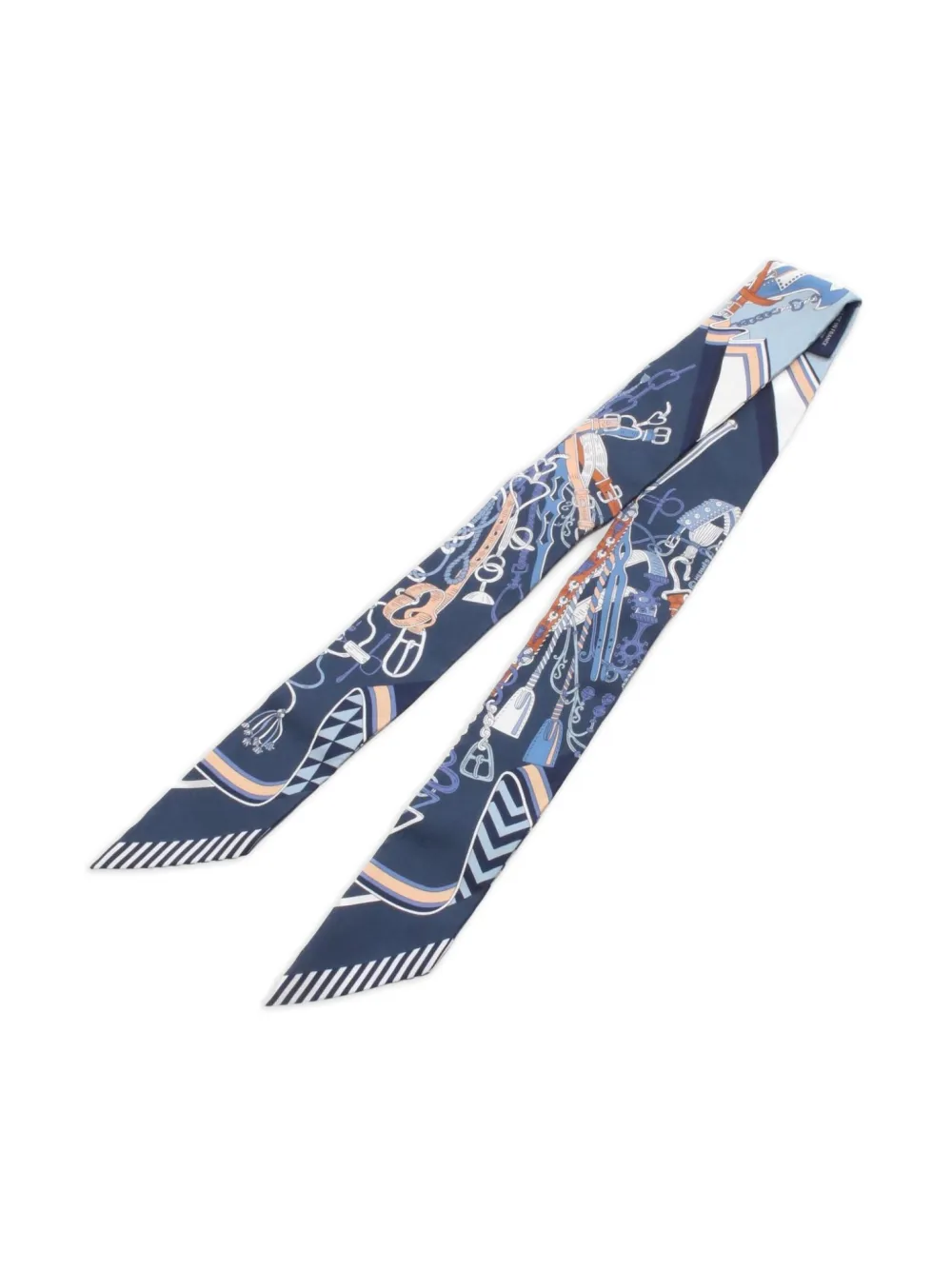 Hermès Pre-Owned 2010 Bouquets Sellier twilly scarf | Image 1