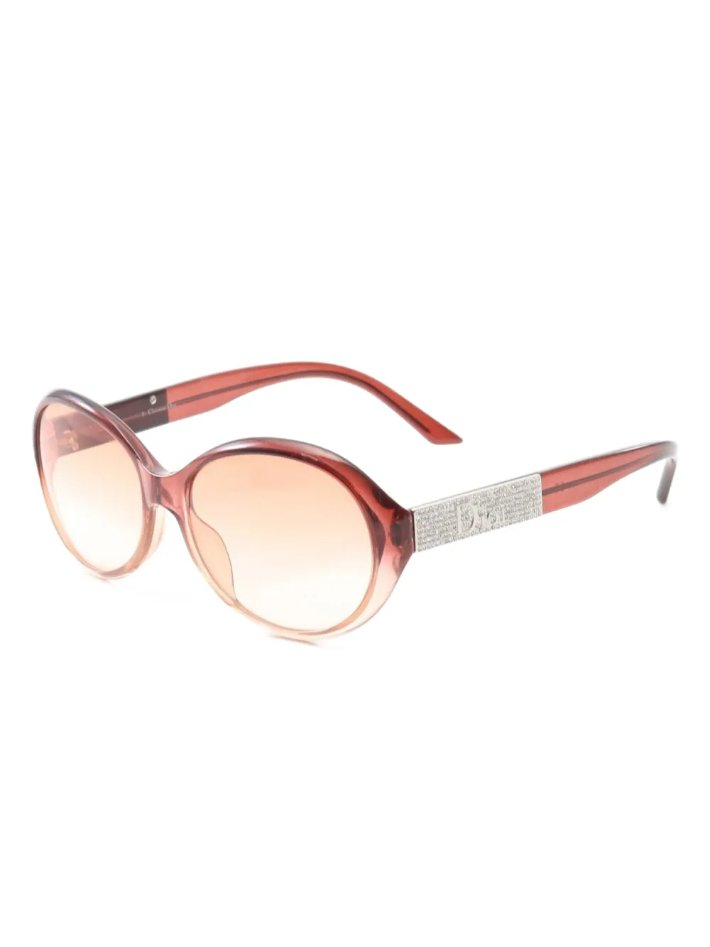 Christian Dior Pre-Owned lentes de sol con armazón ovalada 2010 | Image 2