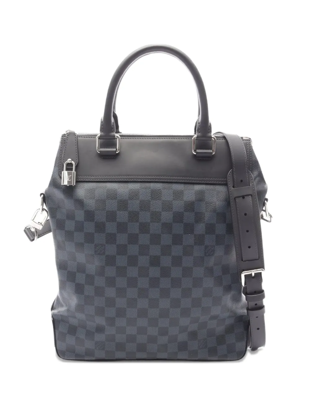 Louis Vuitton Pre-Owned 2014 グリニッジ ハンドバッグ - ブラック Louis Vuitton Pre-Owned 2014 グリニッジ ハンドバッグ - ブラック