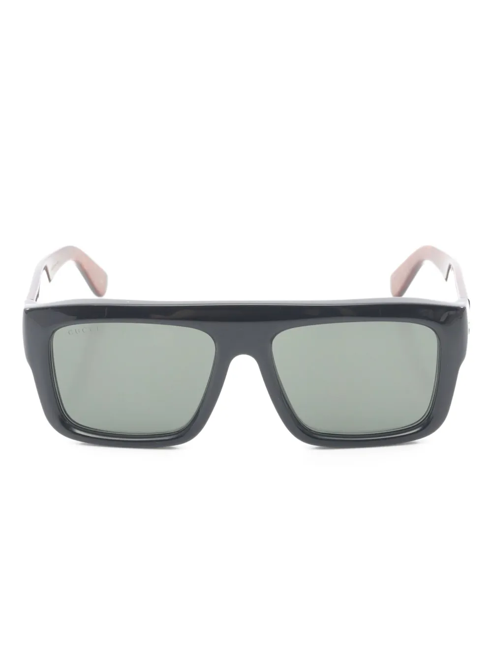 Gucci Pre-Owned lentes de sol con armazón rectangular 2020 | negro | Image 1
