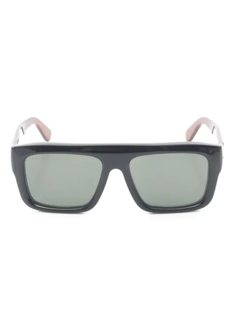 Gucci Pre-Owned lentes de sol con armazón rectangular 2020