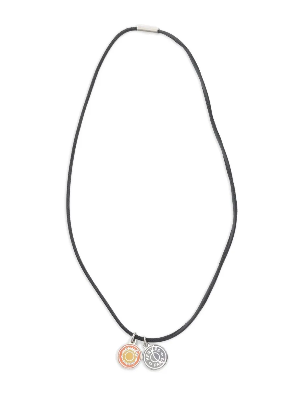 Hermès Pre-Owned 2010s Eclipse necklace | Silver | Image 1