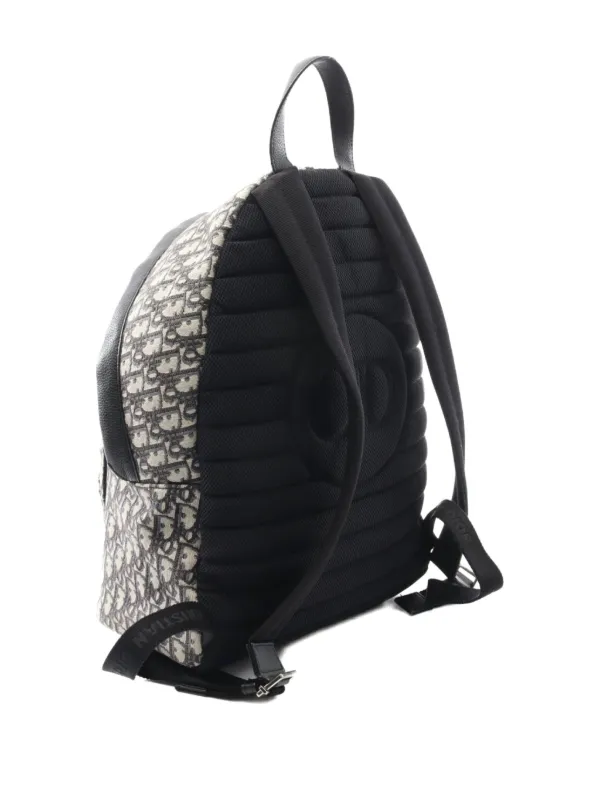 Dior モノグラムリュック オブリーク Christian Dior Pre-Owned 2000s オブリーク モノグラム バックパック