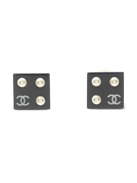 CHANEL Pre-Owned 1986-1988 Coco Mark earrings