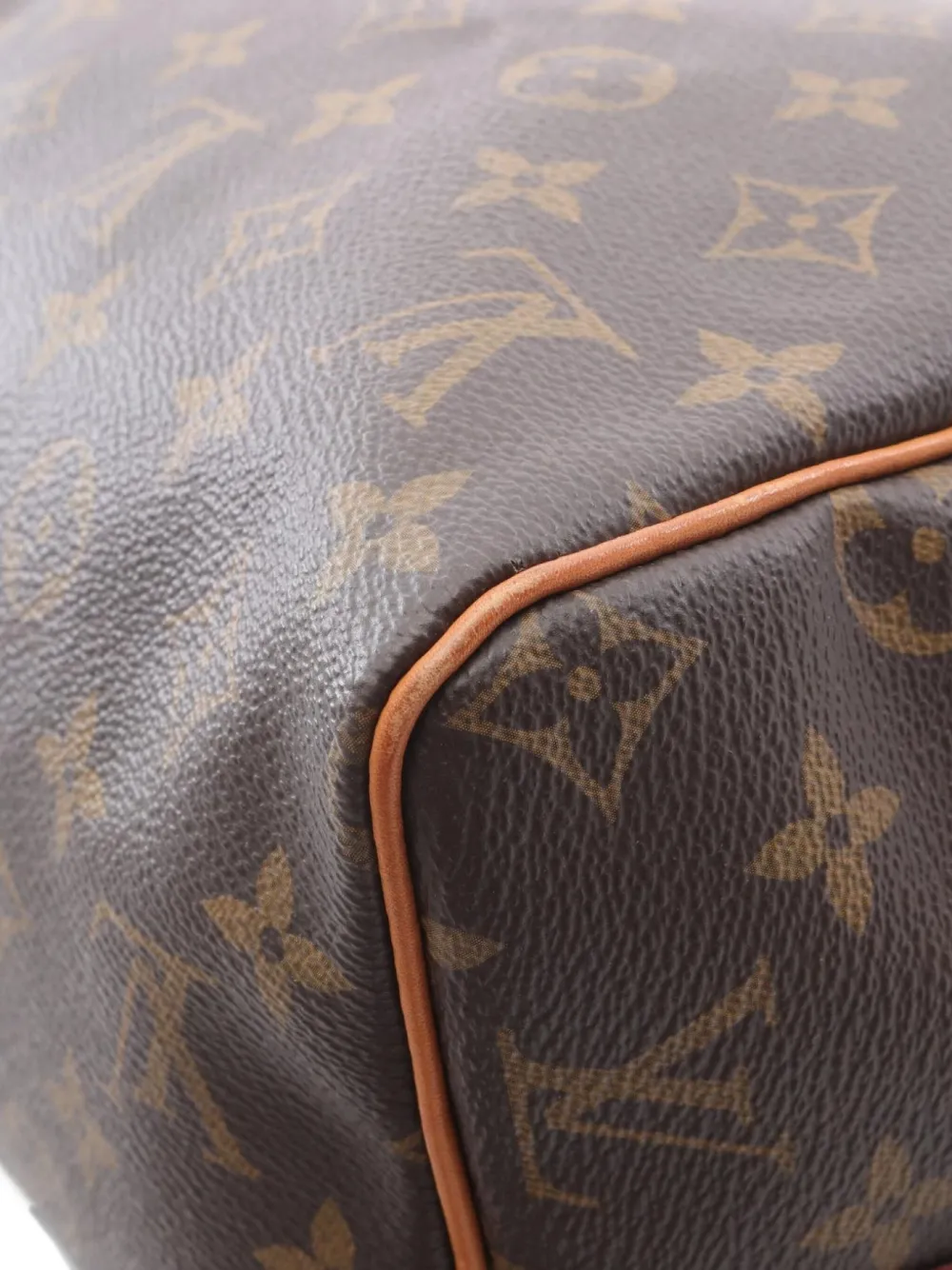 Pre-owned Louis Vuitton 2016's Speedy Bandouliere 30 Monogram Tote Bag In Brown