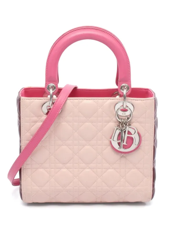 Christian Dior ピンク ビニール　ハンドバッグ Christian Dior ピンク ビニール ハンドバッグ