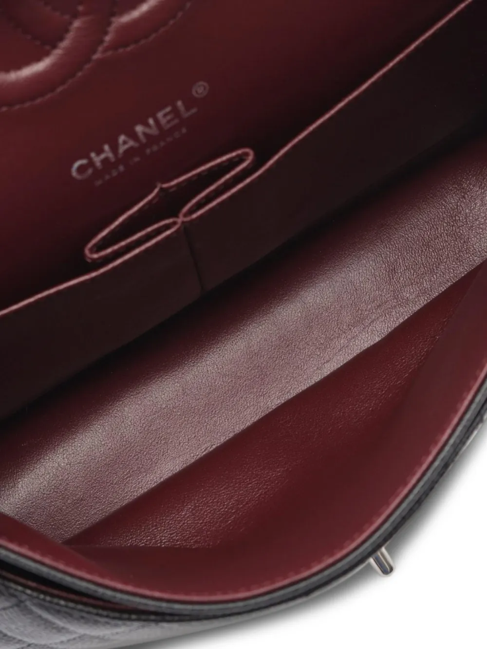 Pre-owned Chanel 2020-2021 Classic Flap Shoulder Bag In Black