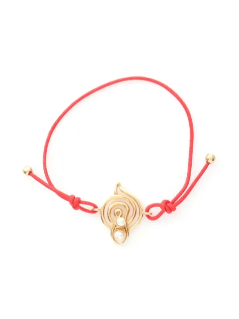 Christian Dior Pre-Owned pulsera con dije en espiral 2010