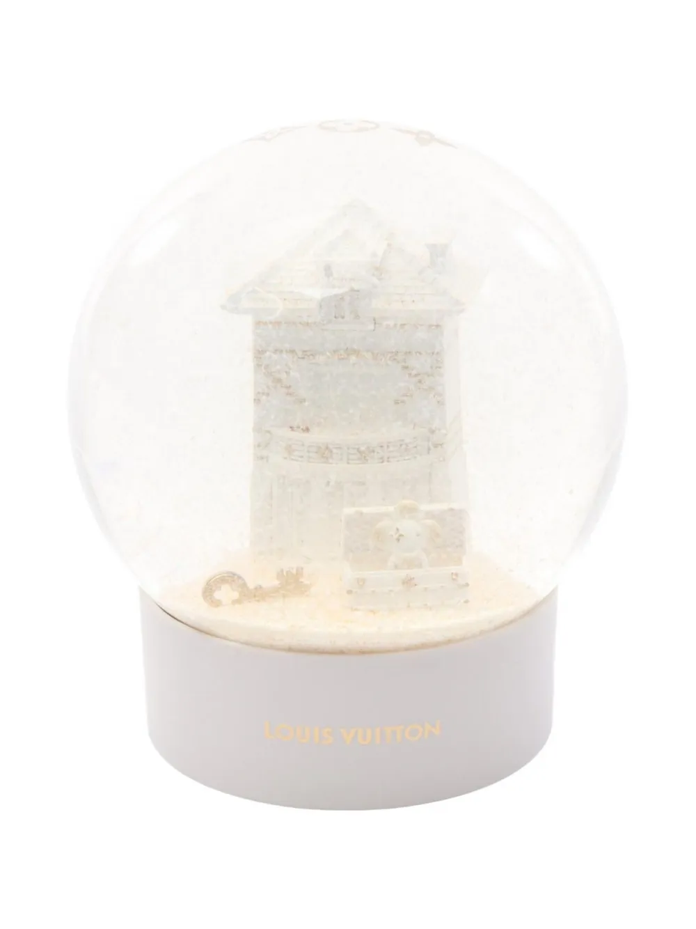 Louis Vuitton Pre-Owned 2020s glass snow globe | White | Image 1