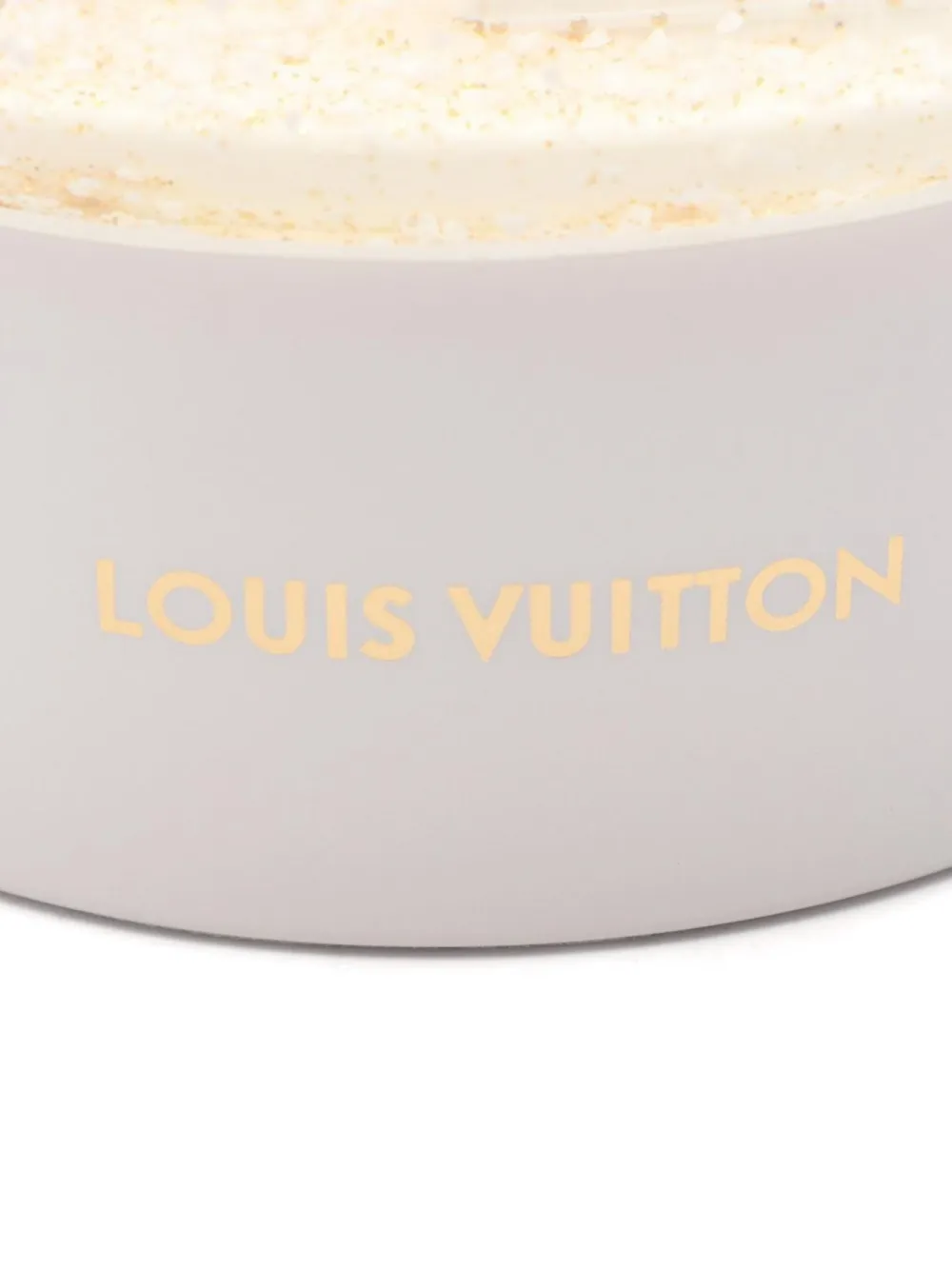 Pre-owned Louis Vuitton 2020s Glass Snow Globe In White