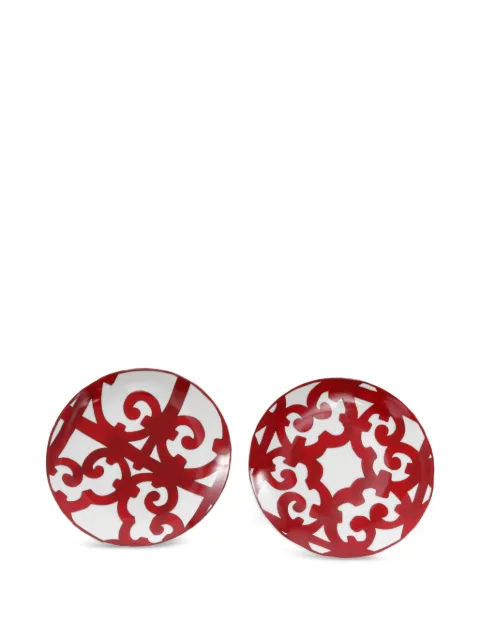 Hermès Pre-Owned 2010s Balcon du Guadalquivir bread and butter plates (17cm)