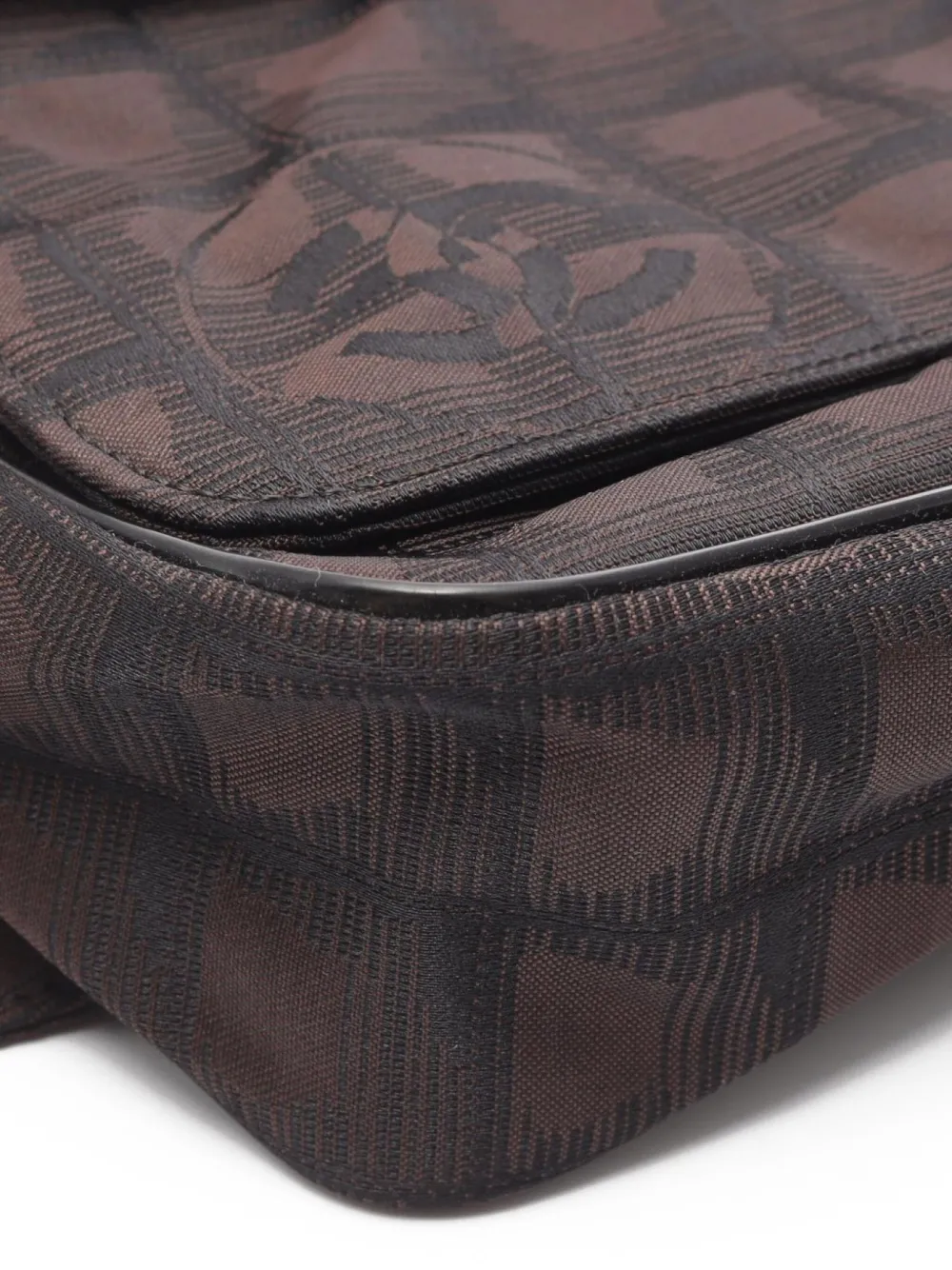 Pre-owned Chanel 2004-2005 New Travel Belt Bag In Brown