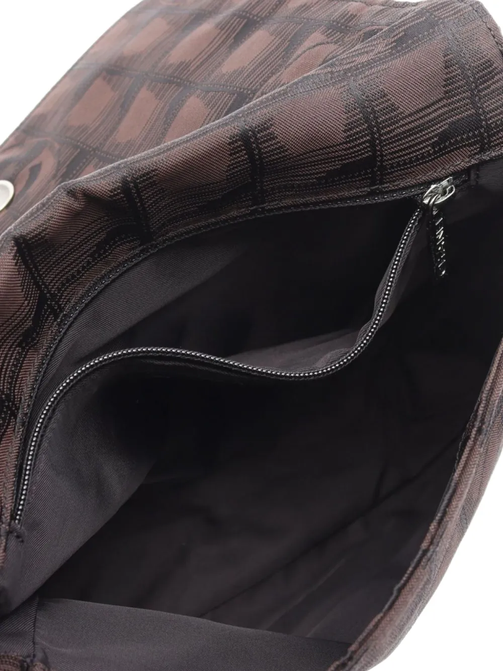 Pre-owned Chanel 2004-2005 New Travel Belt Bag In Brown
