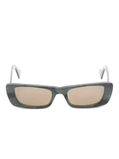 Gucci Pre-Owned 2020s rectangle-frame sunglasses