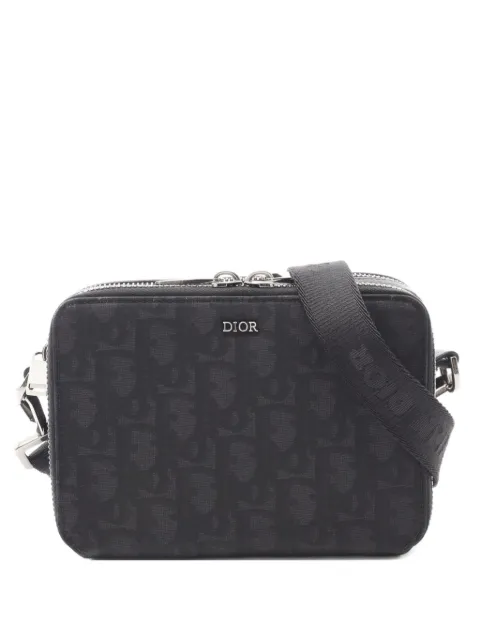 Christian Dior Pre-Owned 2010s oblique strap messenger bag