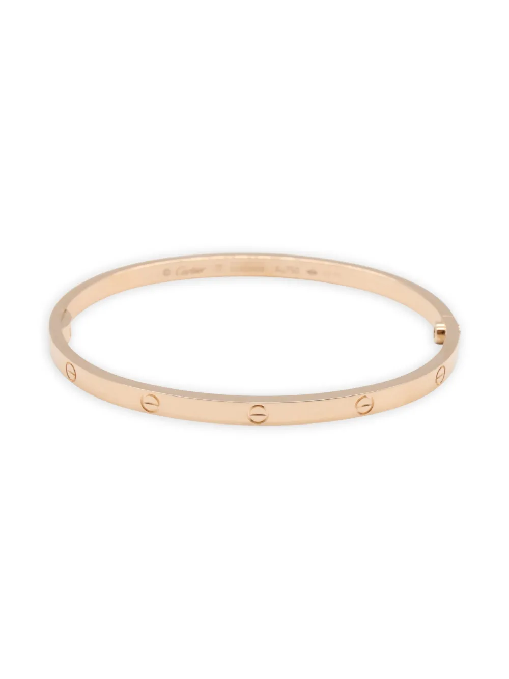 Cartier 2010s 18K Love Breath SM rose gold screw bracelet | Women | Image 2