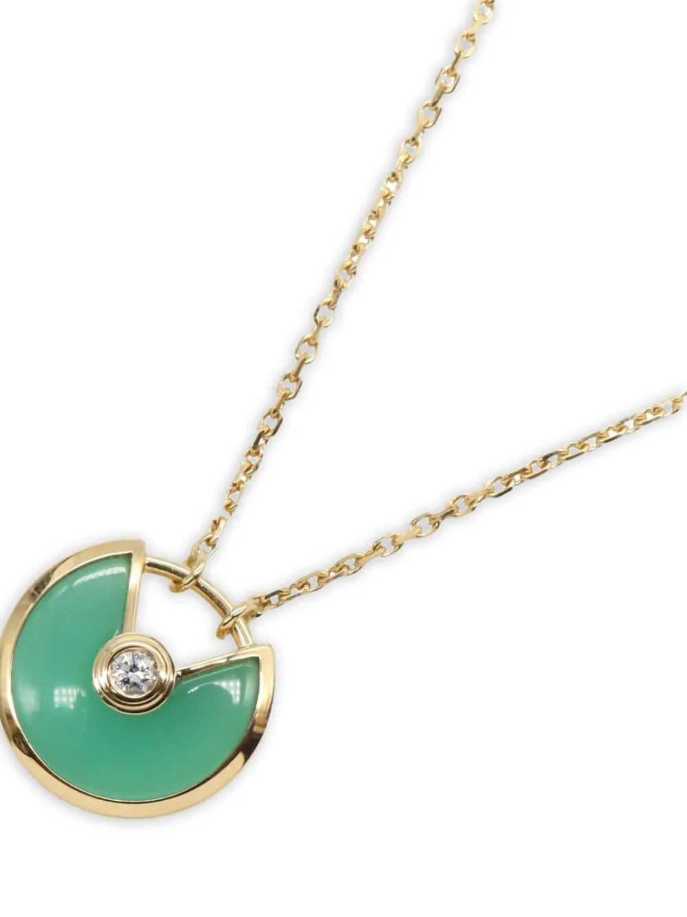 Cartier 18K yellow gold Amulet De Cartier diamond necklace | Image 2