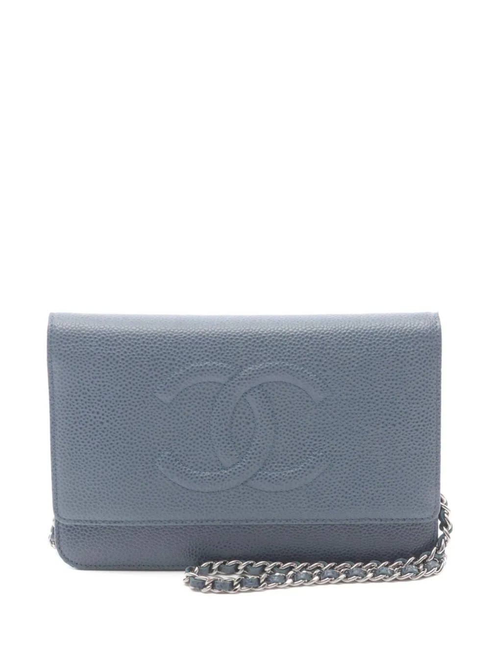 CHANEL Pre-Owned 2012-2013 ココマーク ショルダーバッグ - ブルー CHANEL Pre-Owned 2012-2013 ココマーク ショルダーバッグ - ブルー