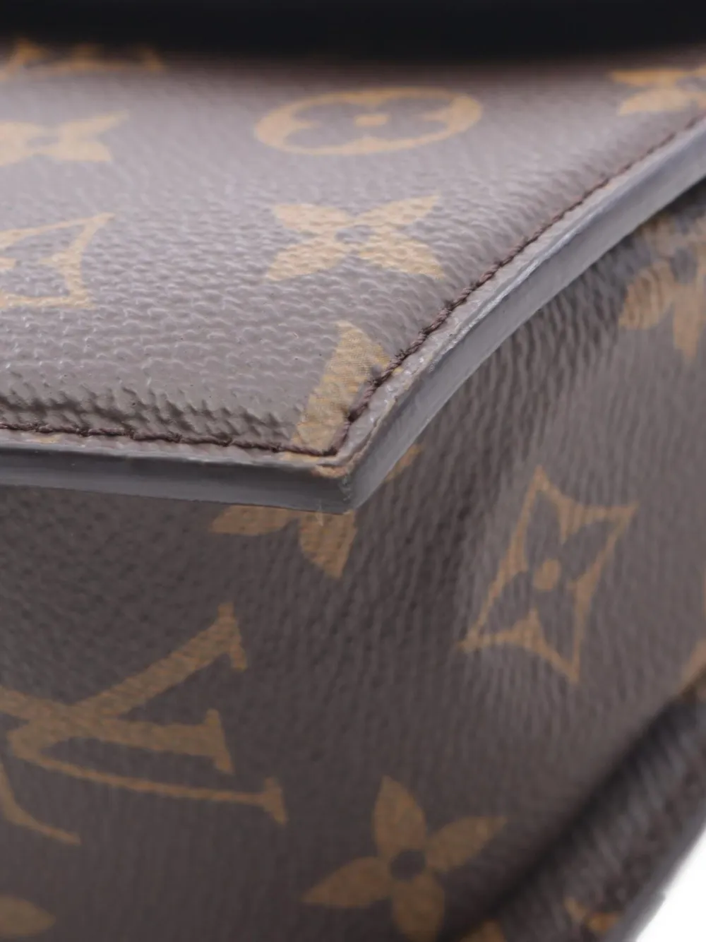 Pre-owned Louis Vuitton 2021 Monogram Reverse Handbag In Brown