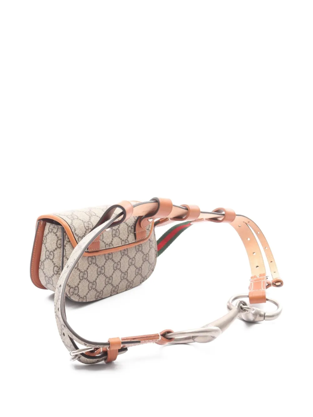 Gucci Pre-Owned 2010's Bamboo GG-pattern belt bag | Image 2