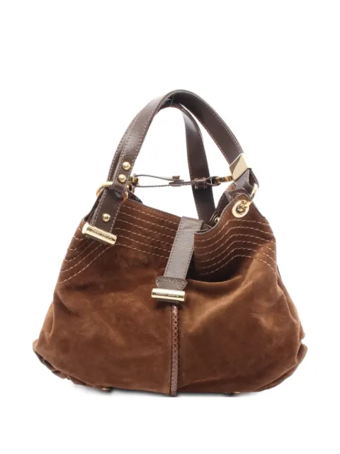 Jimmy Choo Pre-Owned 2000s suede tote bag