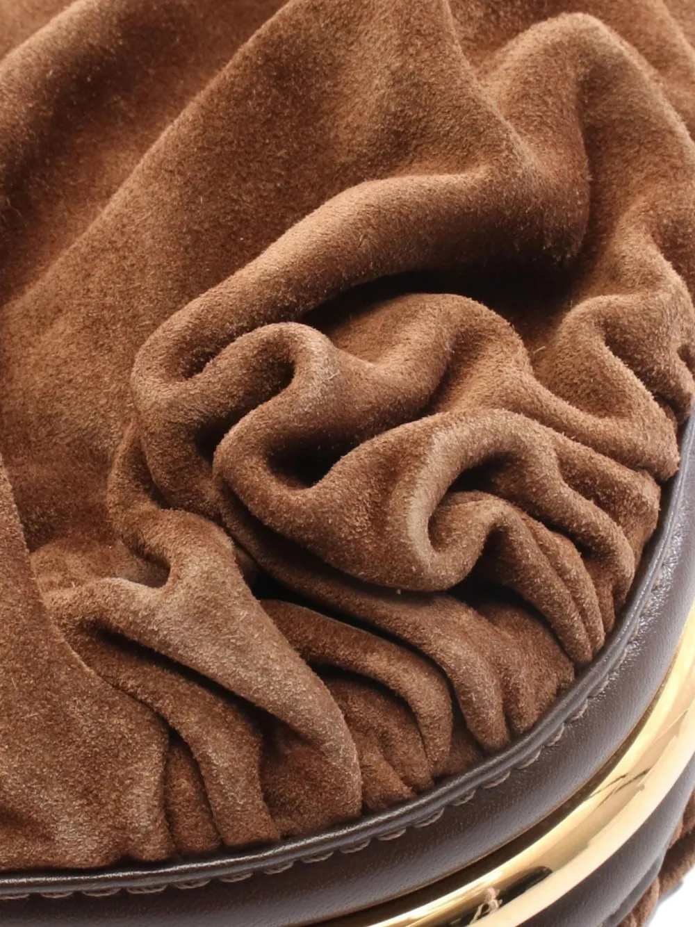 Pre-owned Jimmy Choo 2000s Suede Tote Bag In Brown
