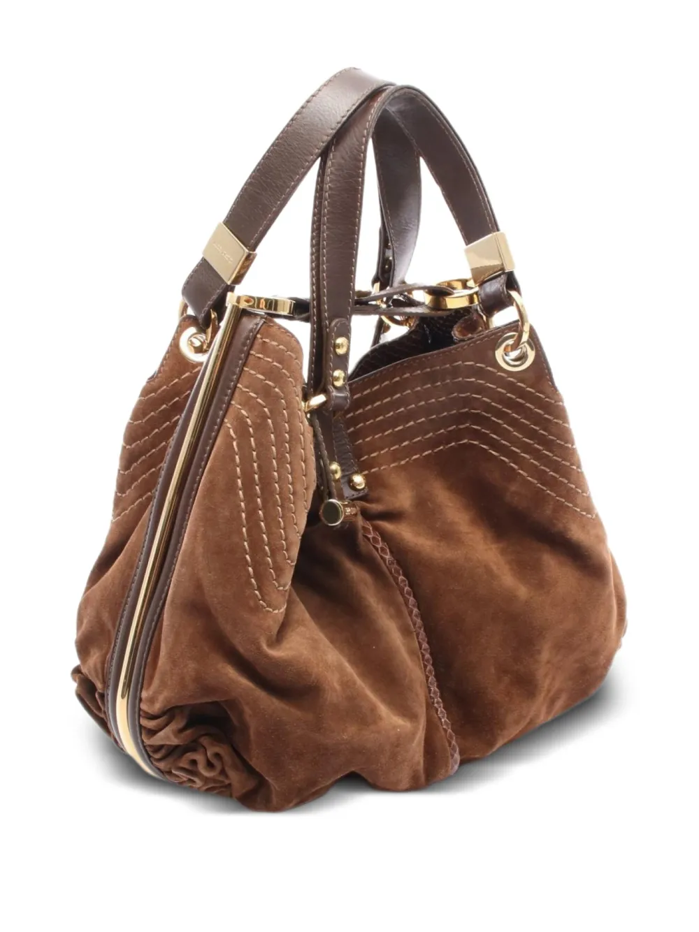 Jimmy Choo Pre-Owned 2000s suede tote bag | Image 2