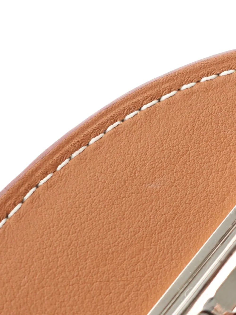 Pre-owned Hermes 2010s Evelyn Barretta Hair Clip In Brown