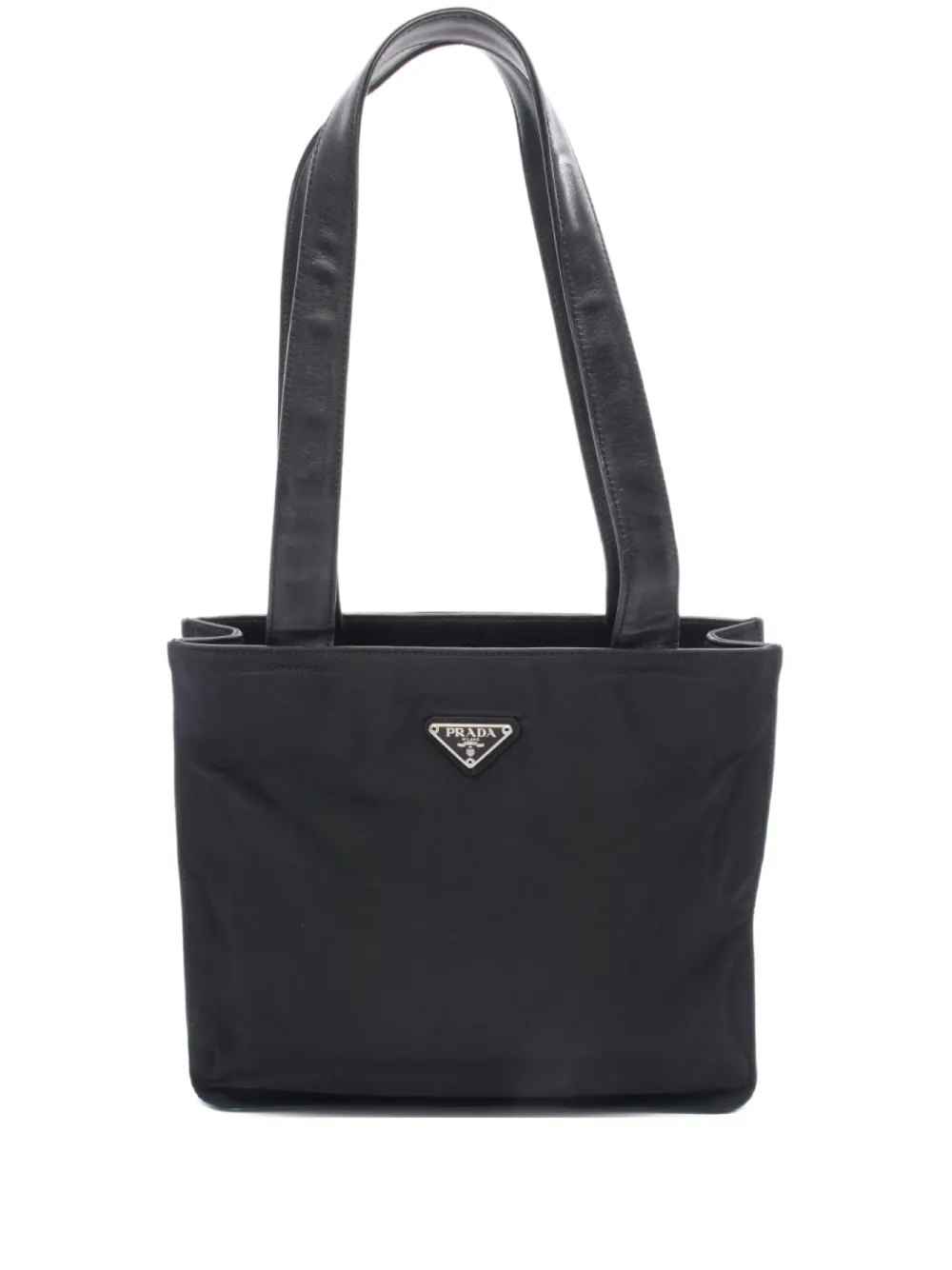 Prada Pre-Owned 2000s triangle-logo tote bag | Black | Image 1