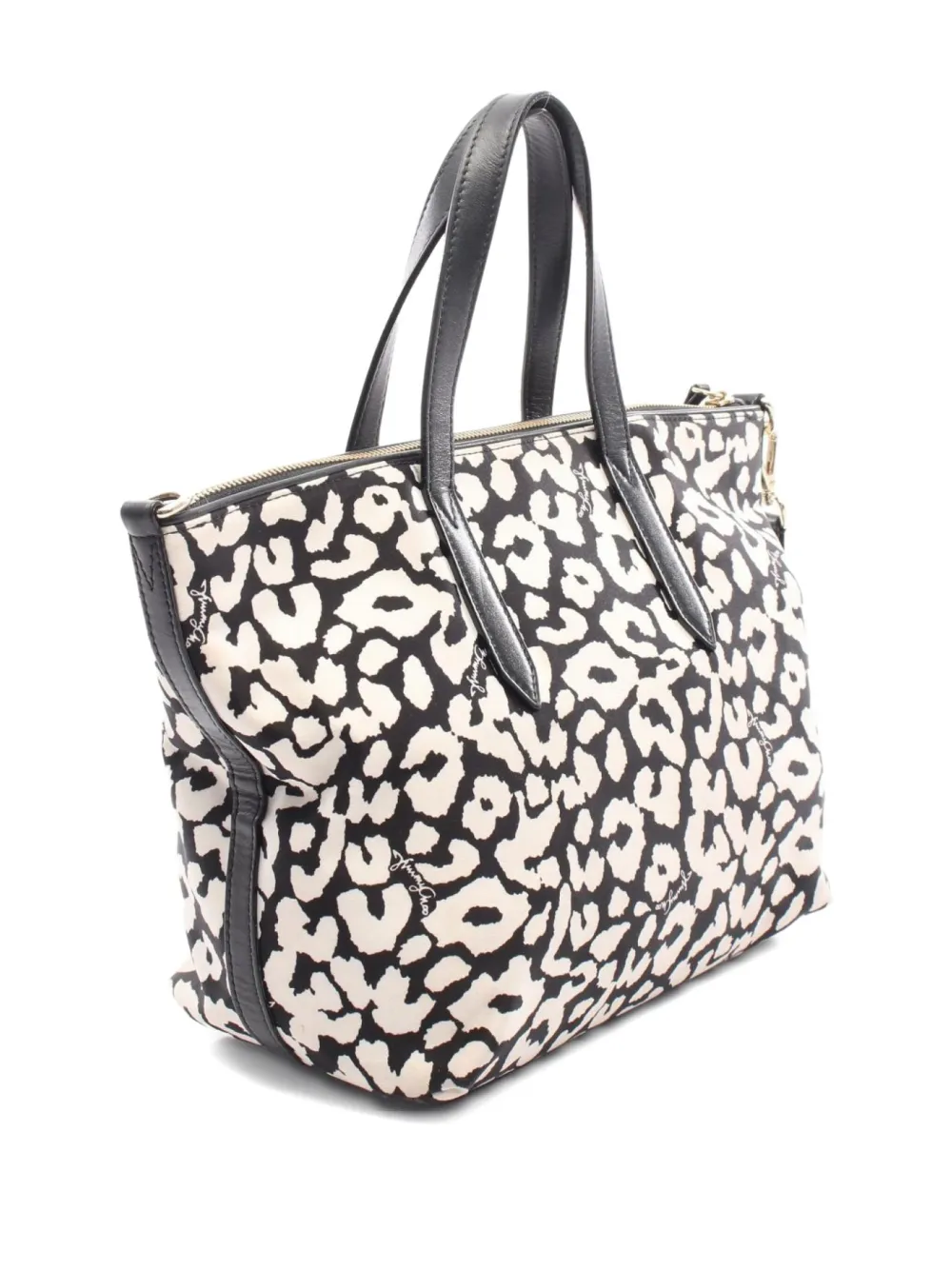 Jimmy Choo Pre-Owned 2000s Candice animal-print tote bag | Image 2