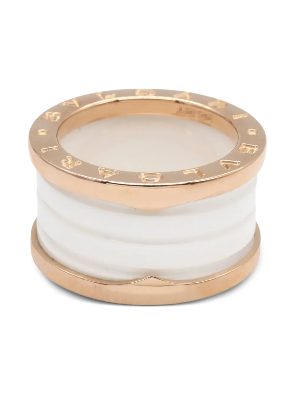 Bvlgari Pre-Owned 2010s 18K rose gold B-zero1 ring | Pink | Image 1